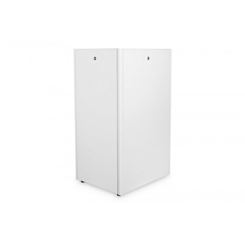 Netzwerkschrank freistehend 19" 26HE Digitus compatible 1300x600x800 mm, Farbe Grau RAL 7035, mit Glasfronttür