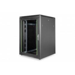 Netzwerkschrank 19" 22HE Digitus compatible 1164x800x800 mm, Farbe black RAL 9005