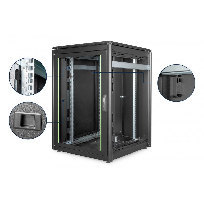 Digitus  Network Cabinet Unique Series - 800x800 mm (WxD)