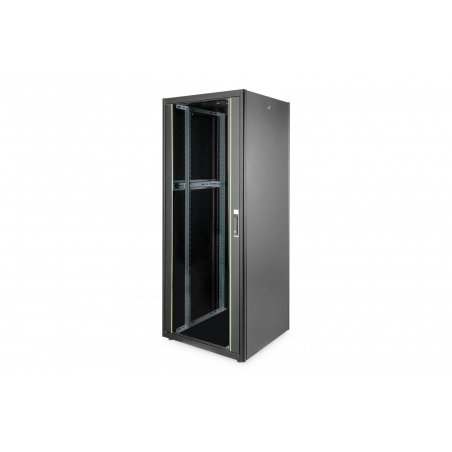 Netzwerkschrank 19" 42HE Digitus compatible 2053x800x800 mm, Farbe black (RAL 9005), mit Glasfronttür