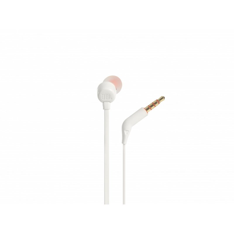 Ecouteurs intra-auriculaires JBL compatible Tune 110 (Blanc)
