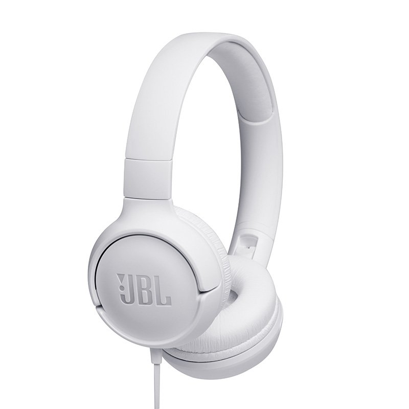 JBL Tune 500 Écouteurs Avec fil Arceau Musique Blanc
