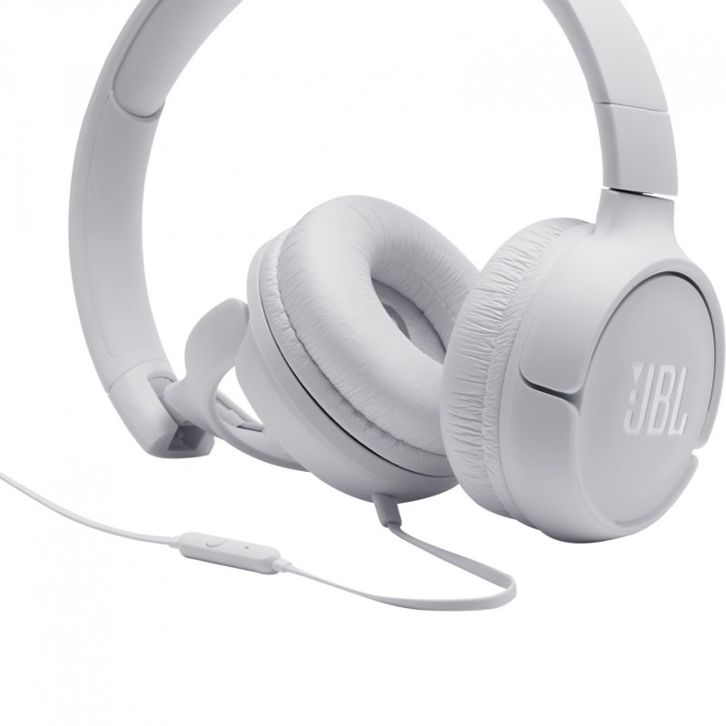 Casque Micro JBL compatible Tune 500 (Blanc)