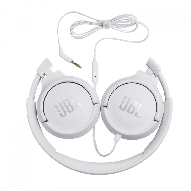 Casque Micro JBL compatible Tune 500 (Blanc)