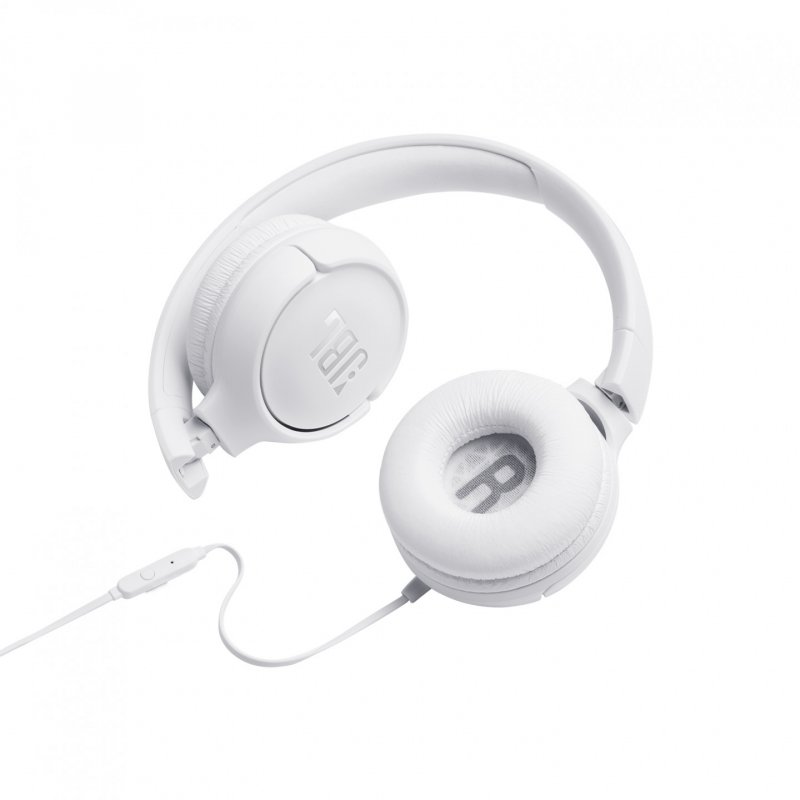 Casque Micro JBL compatible Tune 500 (Blanc)