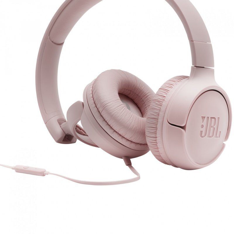 Casque Micro JBL compatible Tune 500 (Rose)