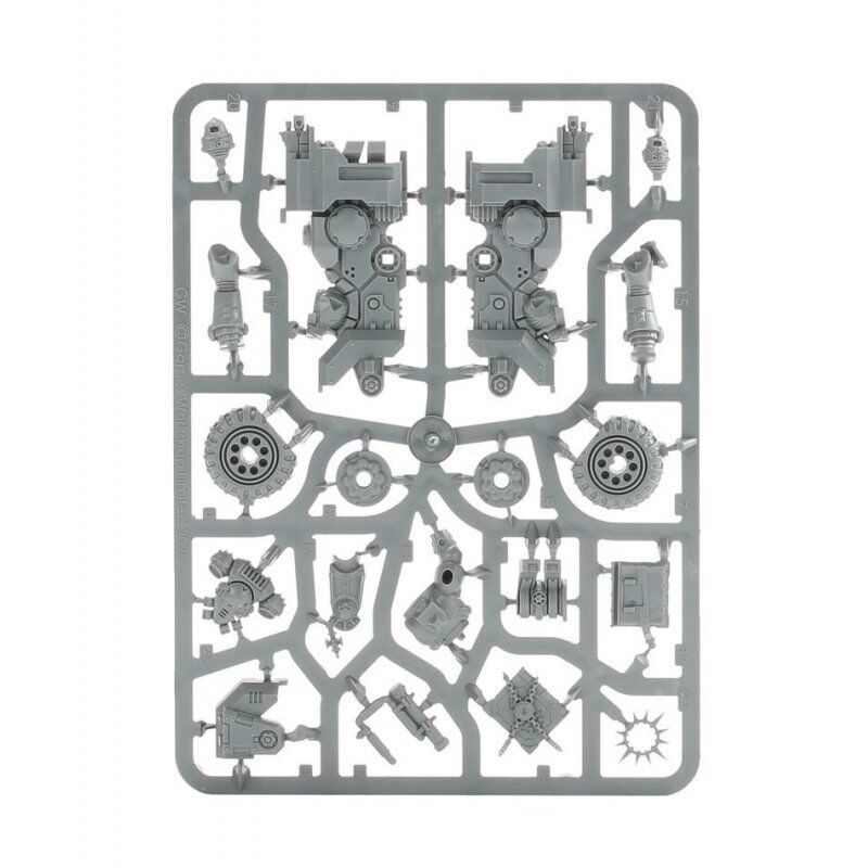 Games Workshop Primaris Chaplain on Bike