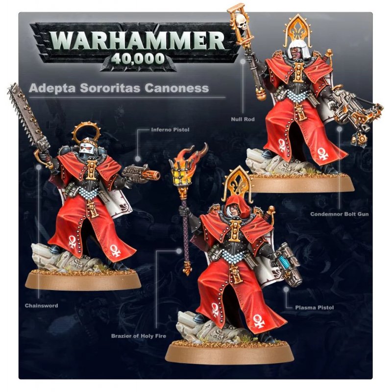 Warhammer 40k - Adepta Sororitas Canoness
