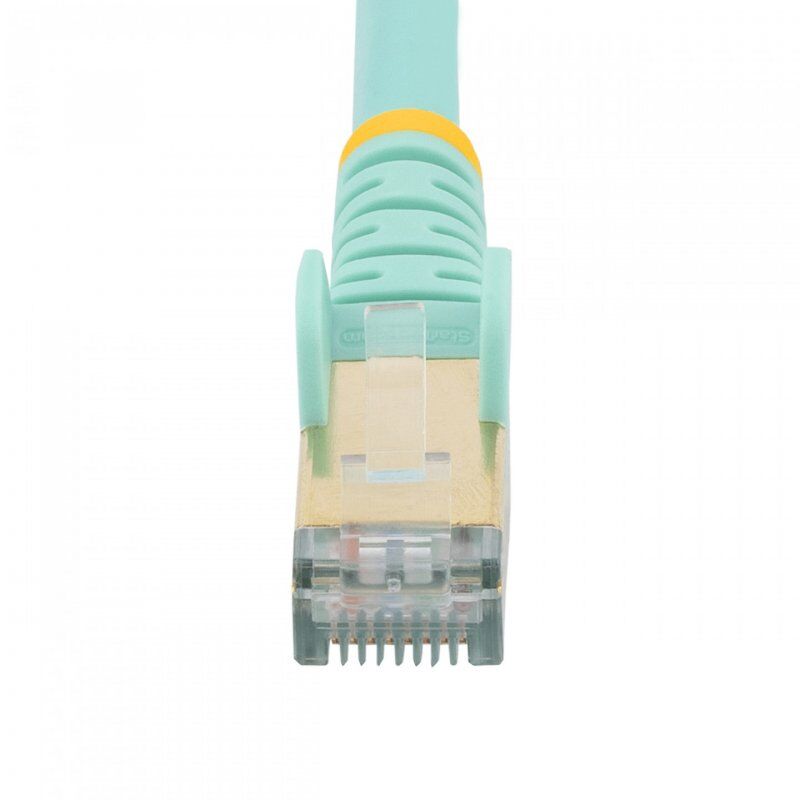 5M CAT6A ETHERNET CABLE AQUA