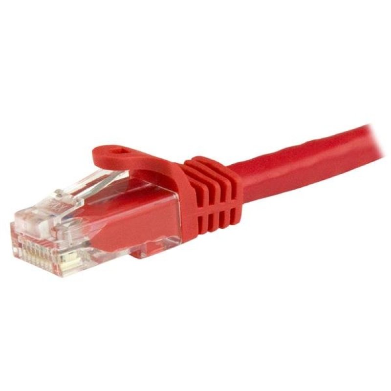 7.5 M CAT6 CABLE RED SNAGLESS - 24 AWG COPPER WIRE