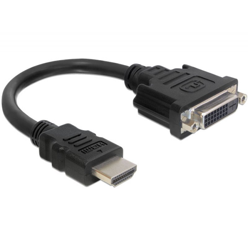DeLOCK Videokabel - HDMI / DVI - 20 cm