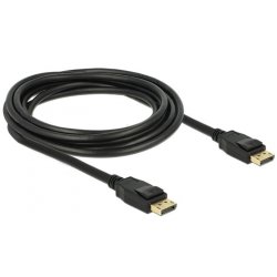 DeLOCK 3m Displayport 1.2a Black