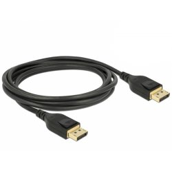 DeLOCK 85661 DisplayPort cable 3 m Black