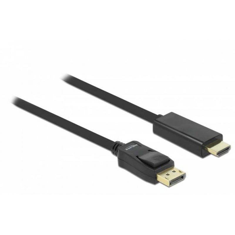 DeLOCK Videokabel - DisplayPort / HDMI - 3 m