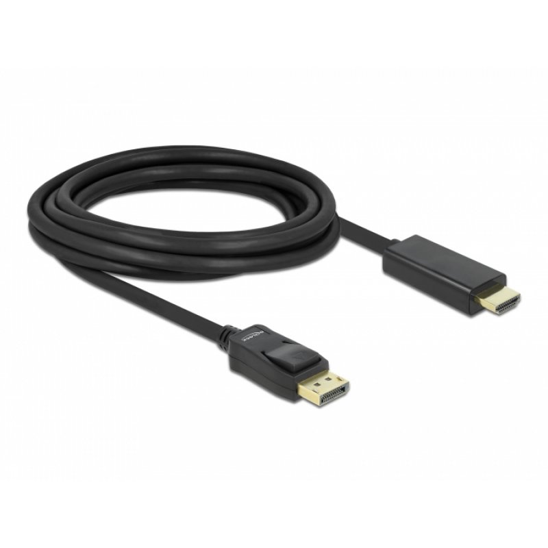 DeLOCK Videokabel - DisplayPort / HDMI - 3 m
