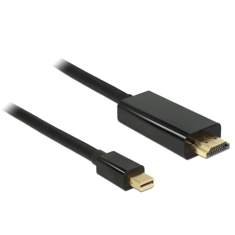 DeLOCK 83699 video cable adapter 2 m Mini DisplayPort HDMI Black