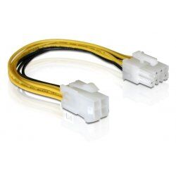 DeLOCK Cable PCI Express Power 8pin EPS  4pin ATX/P4 Multicolour 0.15 m