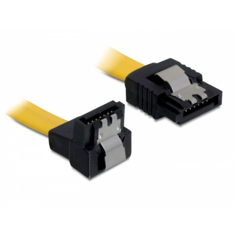 DeLOCK 0.5m SATA M/M SATA cable Yellow