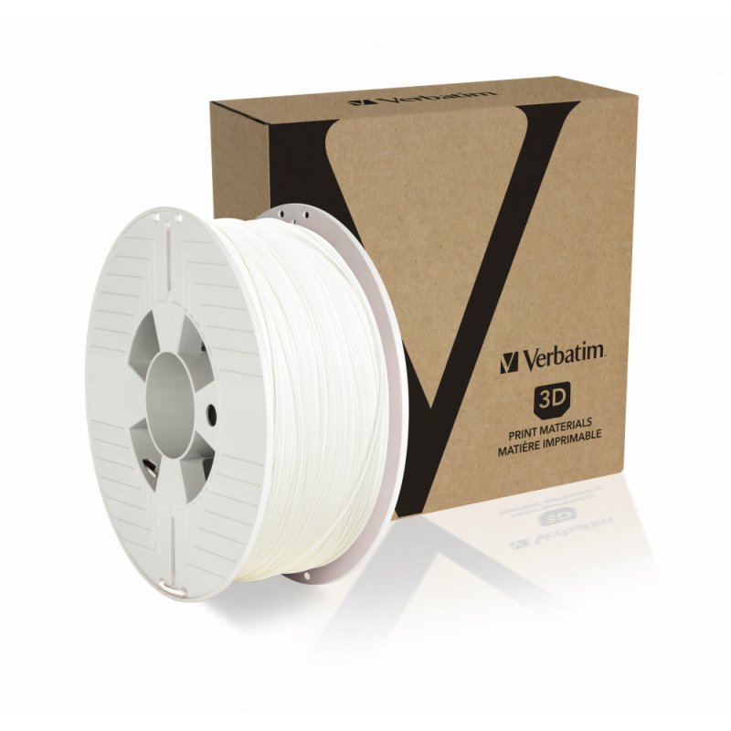 Verbatim compatible ABS Filament - Weiß - 1 kg - 1.75 mm