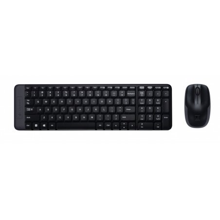 Logitech Wireless Combo MK220 - Tastatur-und-Maus-Set - International NSEA