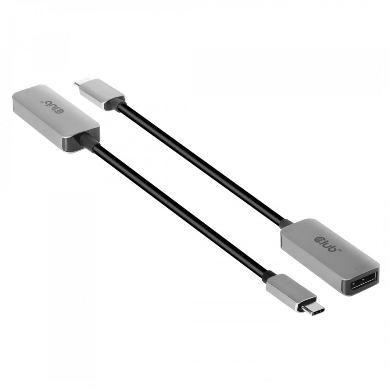 Club 3D compatible CAC-1567 - USB-/DisplayPort-Kabel - 22 cm