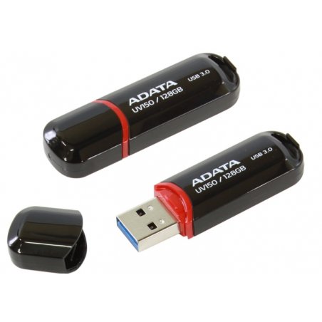 ADATA AUV150-128G-RBK lecteur USB flash 128 Go USB Type-A 3.2 Gen 1 (3.1 Gen 1) Noir