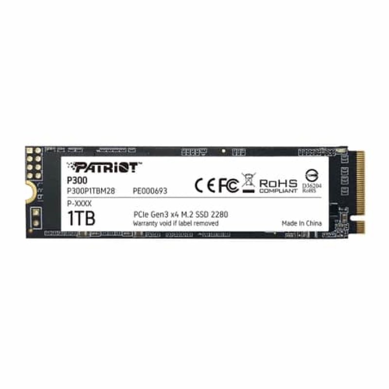 Patriot Memory P300 M.2 1 To PCI Express 3.0 NVMe