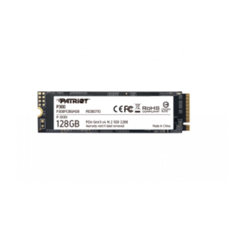Patriot Memory P300P128GM28 disque SSD M.2 128 Go PCI Express NVMe