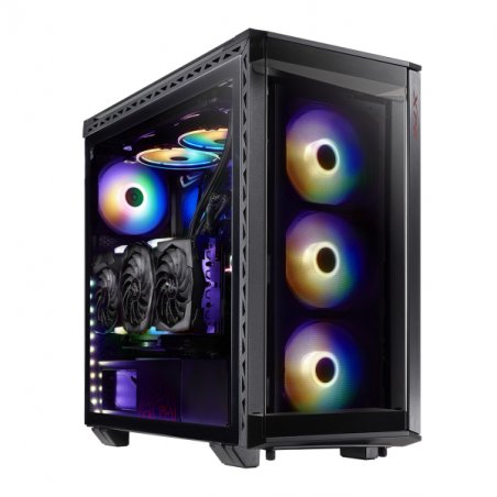 XPG BATTLECRUISER Midi Tower Black