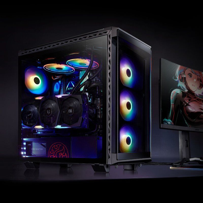 XPG Battlecruiser Midi Tower Noir