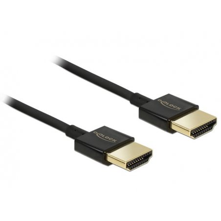 DeLOCK Slim Premium - HDMI mit Ethernetkabel - 3 m
