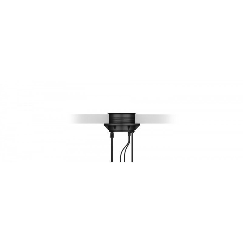 ICY BOX IB-HUB1430 socket-outlet Black