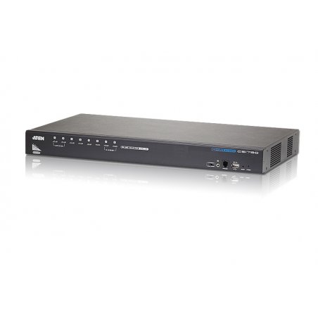 ATEN CS1798 - KVM-/Audio-/USB-Switch - 8 Anschlüsse - an Rack montierbar