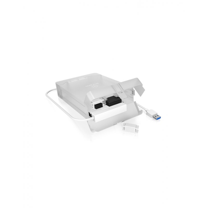 ICY BOX IB-AC705-6G USB 3.2 Gen 1 (3.1 Gen 1) Type-A Blanc