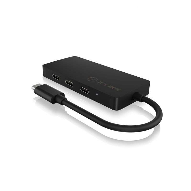 ICY BOX IB-HUB1429-CPD USB 3.2 Gen 2 (3.1 Gen 2) Type-C 10000 Mbit/s Black