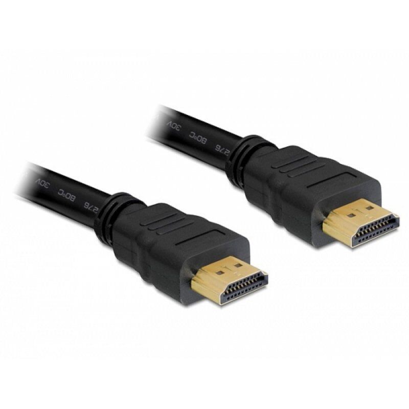 DeLOCK 82709 HDMI cable 10 m HDMI Type A (Standard) Black