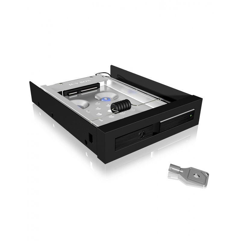 ICY BOX IB-2217ASTS 8.89 cm (3.5") Storage drive tray Black