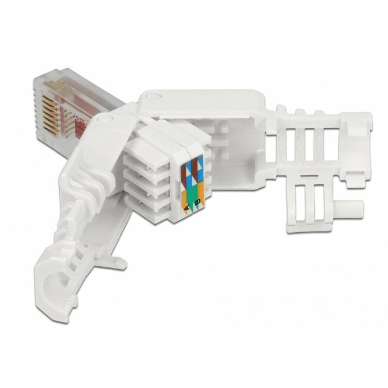DeLOCK 86416 connecteur de fils RJ-45 Blanc