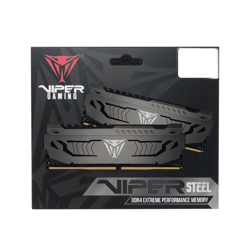Patriot compatible Extreme Performance Viper Steel - DDR4 - 16 GB: 2 x 8 GB - DIMM 288-PIN - ungepuffert