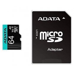 ADATA Premier Pro V30S - Flash-Speicherkarte - 64 GB - microSDXC UHS-I