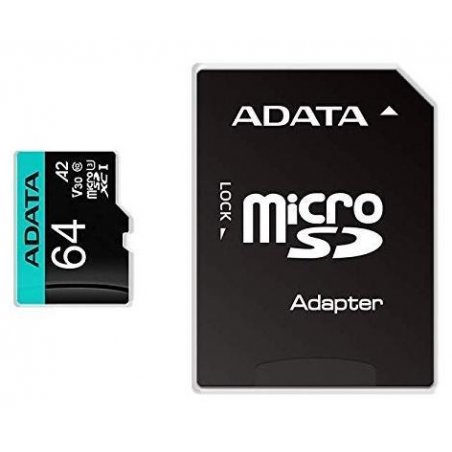 ADATA Premier Pro V30S - Flash-Speicherkarte - 64 GB - microSDXC UHS-I