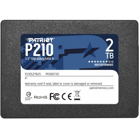 Patriot compatible P210 - Solid-State-Disk - 2 TB - SATA 6Gb/s