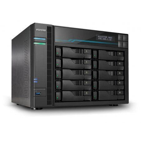 Asustor AS7110T NAS/storage server Desktop Ethernet LAN Black