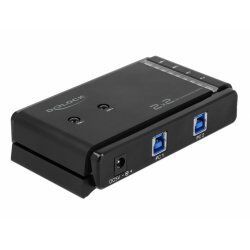 DeLock USB 3.0 Matrix Switch 2 x 2 - USB-Umschalter für die gemeinsame Nutzung von Peripheriegeräten - 2 Anschlüsse