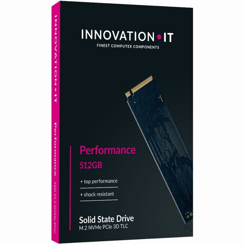 Innovation IT 00-512111 internal solid state drive M.2 512 GB PCI Express 3D TLC NVMe