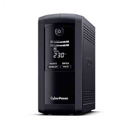 CyberPower VP700EILCD alimentation d'énergie non interruptible Interactivité de ligne 0,7 kVA 390 W 6 sortie(s) CA