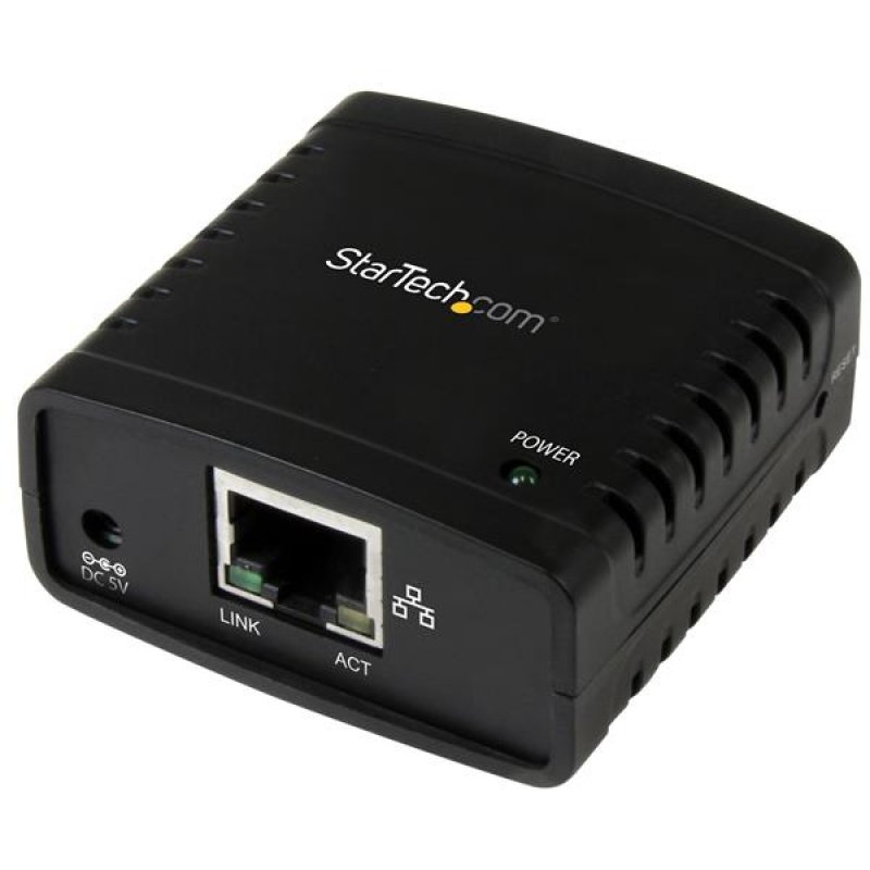 SERVEUR D IMPRESSION LPR RESEAU 10/100 MB/S AVEC PORT USB 2.0
