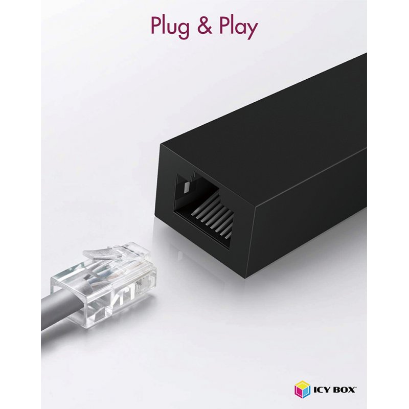 ICY BOX IB-AC501a Ethernet 1000 Mbit/s