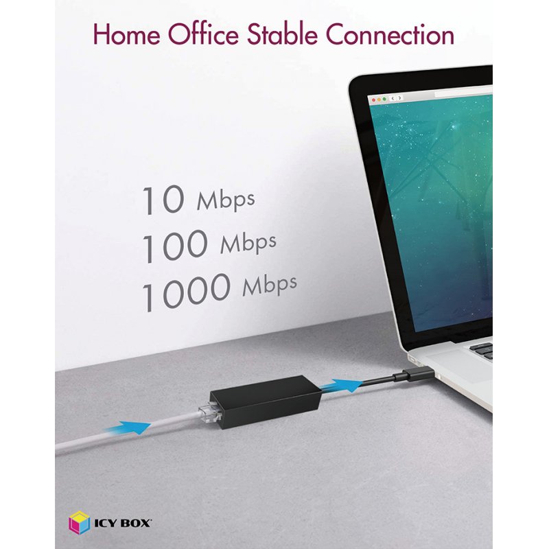 RaidSonic compatible ICY BOX IB-AC501a - Netzwerkadapter