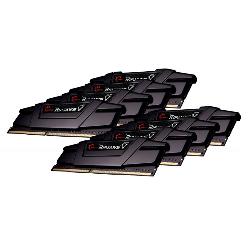 G.Skill compatible Ripjaws V - DDR4 - 256 GB: 8 x 32 GB - DIMM 288-PIN - ungepuffert